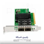 HPE InfiniBand HDR100-Ethernet 100Gb 2-Port QSFP56 PCIe4 x16 MCX653106A-ECAT Adapter - P23666-B21 - تصویر 3