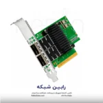 HPE InfiniBand HDR100-Ethernet 100Gb 2-Port QSFP56 PCIe4 x16 MCX653106A-ECAT Adapter - P23666-B21 - تصویر 4